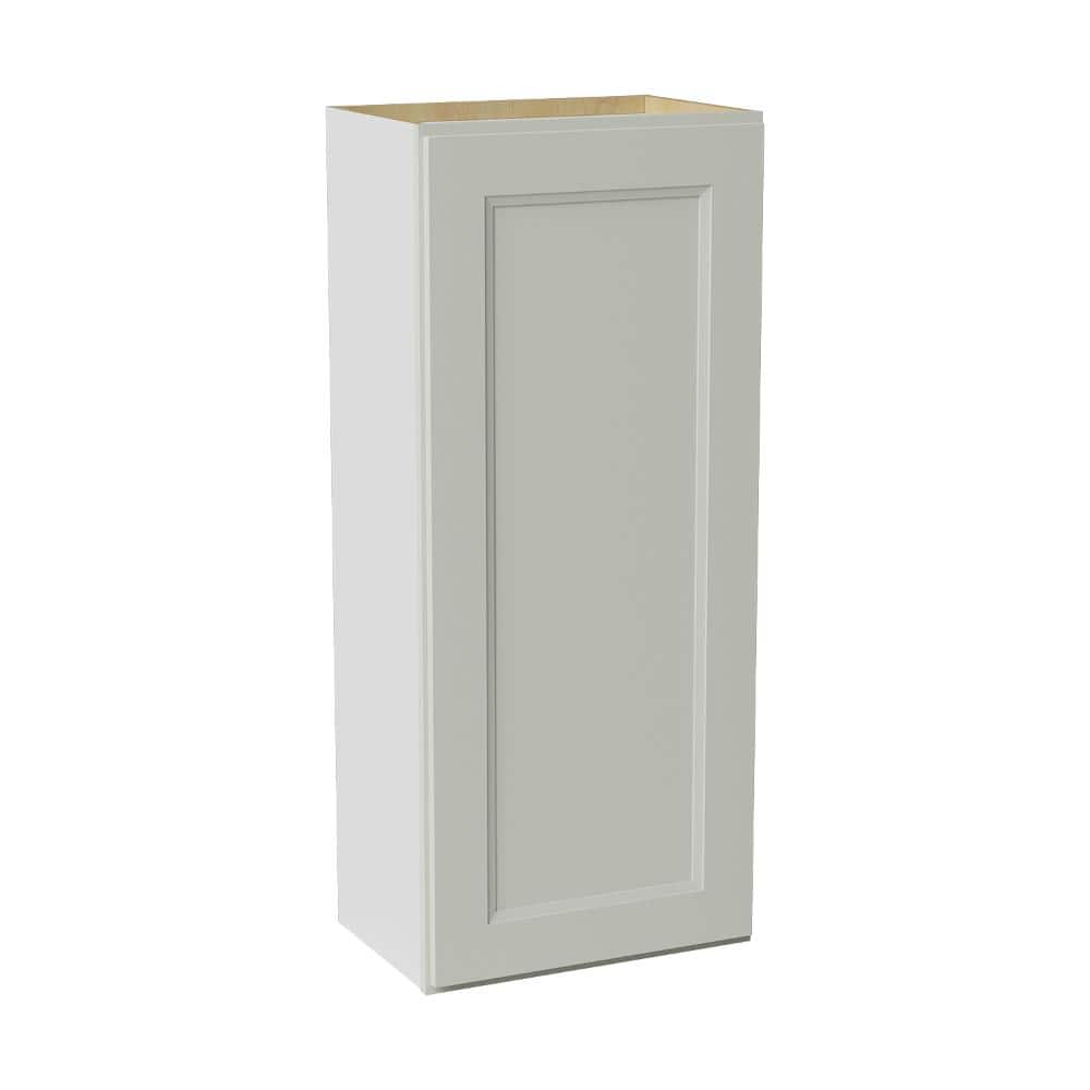 18 in. W x 12 in. D x 42 in. H Ready to Assemble Double Shaker Wall Kitchen Cabinet in Laguna Grey price history on PriceWatchPro