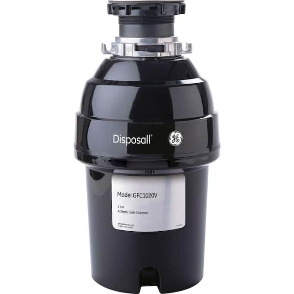 GE 1 HP Continuous Feed Garbage Disposal