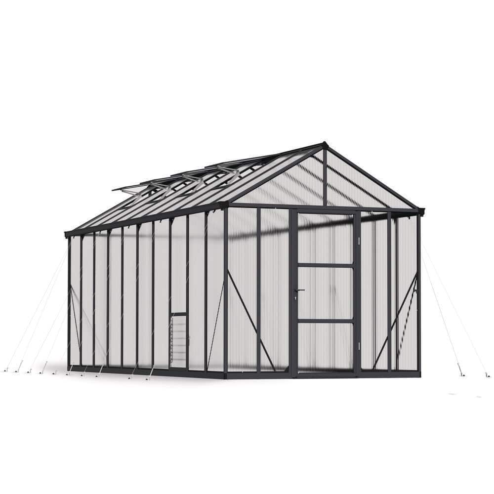 CANOPIA by PALRAM Glory 8 ft. x 20 ft. Gray/Diffused DIY