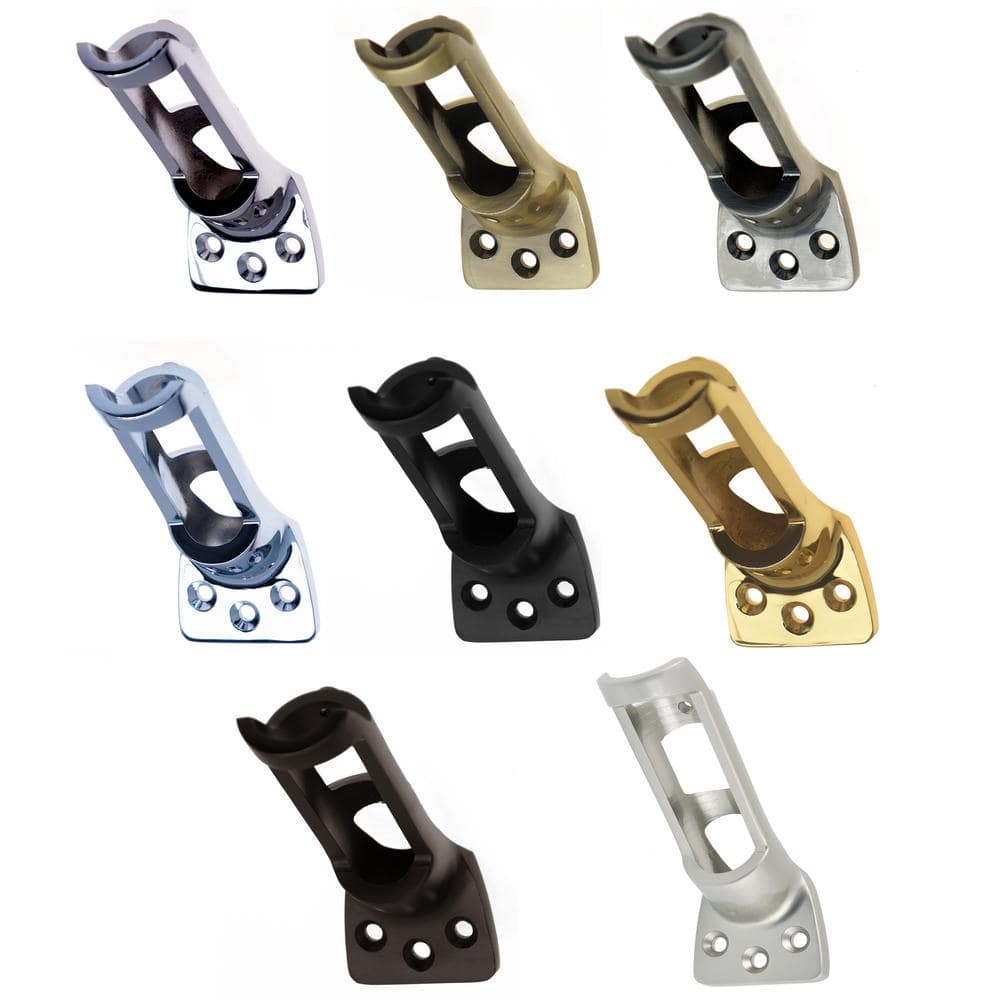1-Inch Oil-Rubbed Bronze Solid Brass Flag Pole Holder