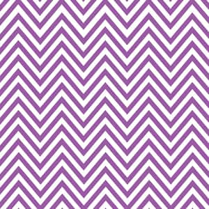 Creative Covering Purple and White Chevron 18 in. x 60 ft. Adhesive Shelf and Drawer Liner