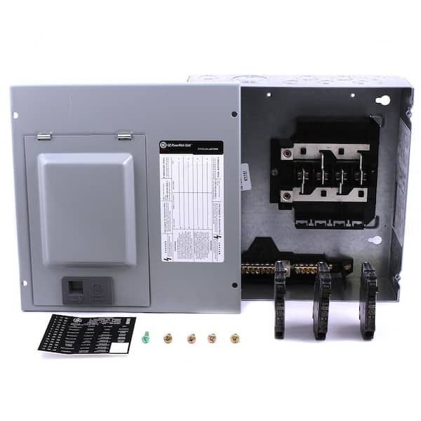 GE PowerMark Plus 125 Amp 8-Space 16-Circuit Indoor Main Lug Breaker Value Kit