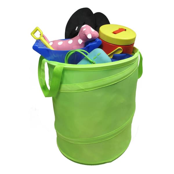 Collapsible Bucket Foldable Pop Up Storage Container/Organizer With Wheel  Outdoor Multiuse Foldable Water Pail Pop Up Storage - AliExpress