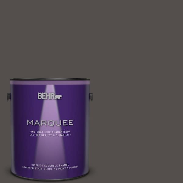 BEHR MARQUEE 1 gal. #PPU24-02 Berry Brown Eggshell Enamel Interior Paint & Primer