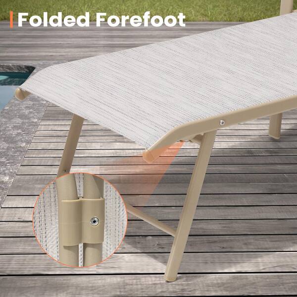 POLA B.A グランラグゼII 50g 4953923301500 Pellebant 2/4PCS Outdoor Adjustable Patio Chaise Lounge