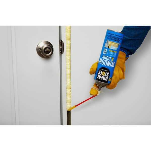 4 Cans 16 Oz. Window and Door Insulating Spray Foam Sealant with Quick Stop