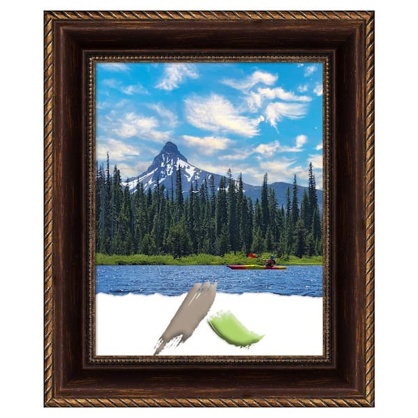 Amanti Art Corded Bronze Picture Frame Opening Size 11 x 14 in.