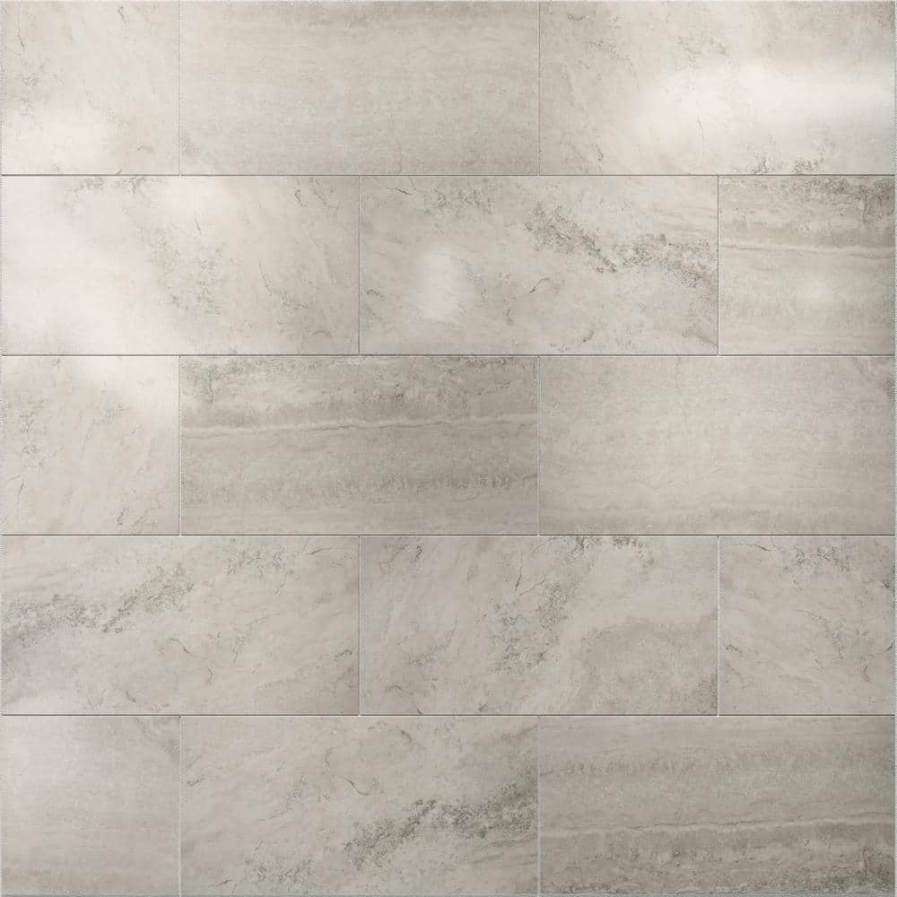 Tufo 4 in. x 6 in. Taupe Polished Porcelain Tile Sample price history on PriceWatchPro