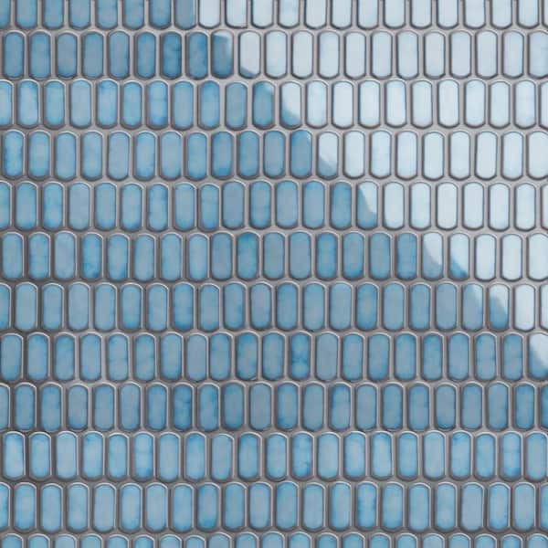 Hudson Capsule Marine 12 in. x 13 in. Porcelain Floor and Wall Mosaic Tile (11.4 sq. ft. /Case)