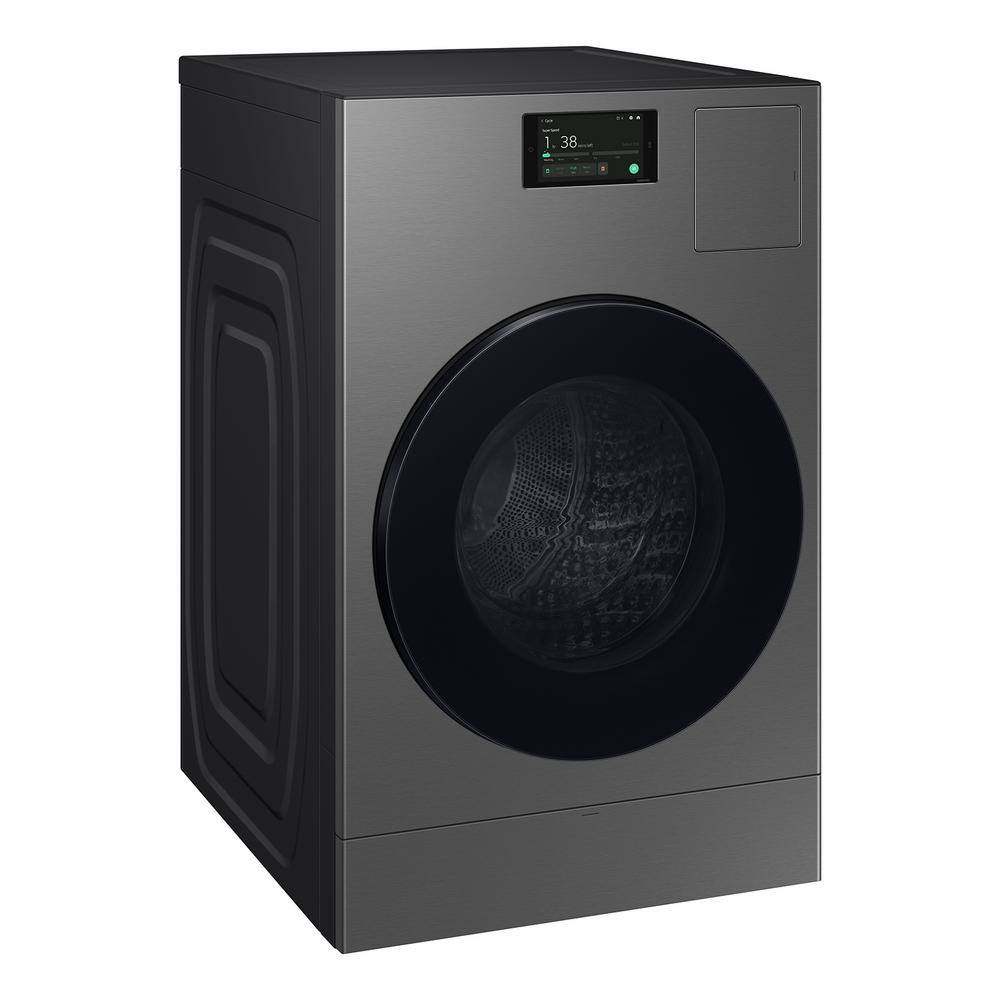 Dark Steel 5.3 cu. ft. Smart Front Load Washer Dryer Combo