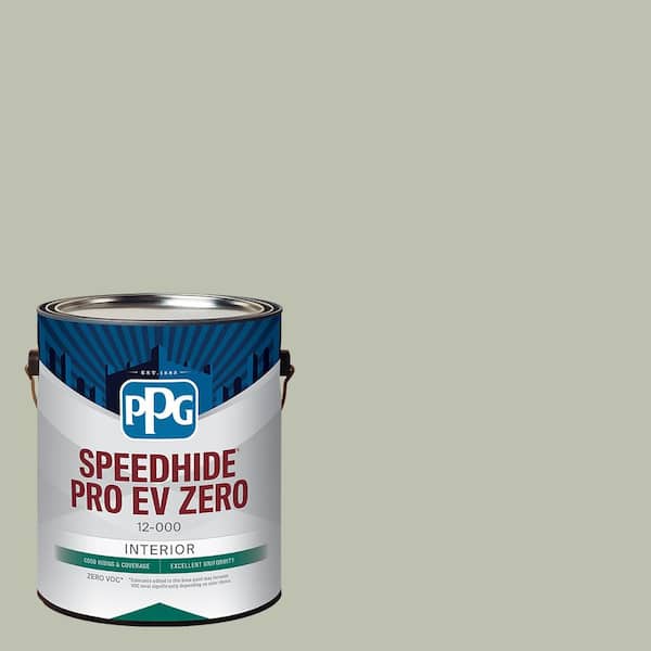 Speedhide Pro EV Zero 1 gal. PPG1031-2 Misty Meadow Flat Interior Paint