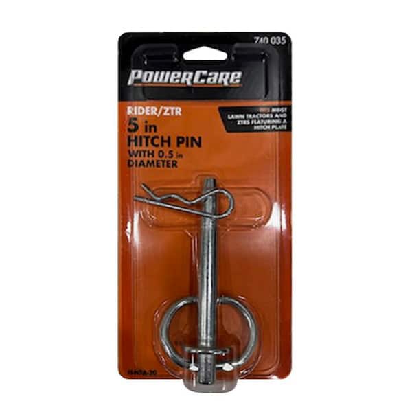 Powercare Universal Hitch Pin for Most Lawn Tractors and Zero-Turn Mowers