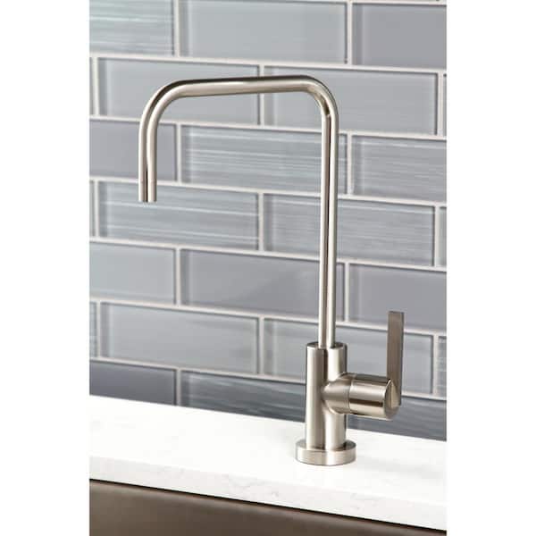 Continental Single-Handle Beverage Faucet in Brushed Nickel