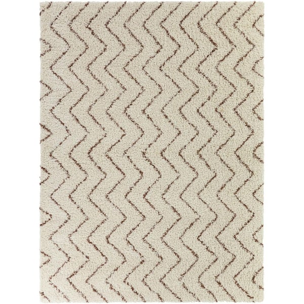 Karr Beige 8 ft. x 10 ft. Area Rug