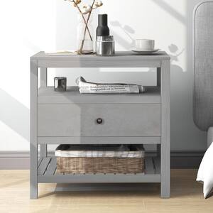 gray nightstand cheap