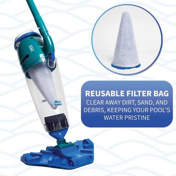 Blue Wave Pool Blaster Fusion PV-10 Hand-Held Suction Side Lithium
