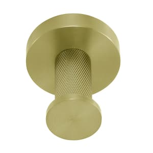 Avallon Knob Robe/Towel Hook in Brushed Gold