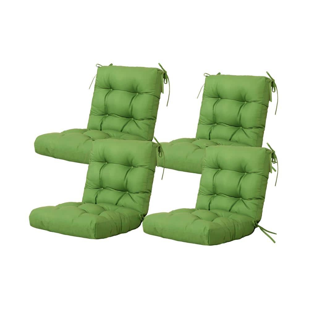 ARTPLAN Seat/Back Outdoor Chair Cushion Patio Cushion Tie Tufted