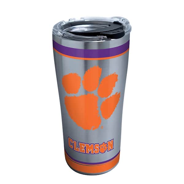Tervis Clemson University Tradition 20 oz. Stainless Steel Tumbler with Lid