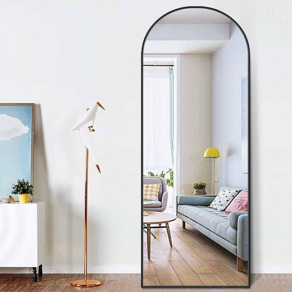 Pexfix 65 In X 22 Modern Arched, Extra Large Standing Mirrors