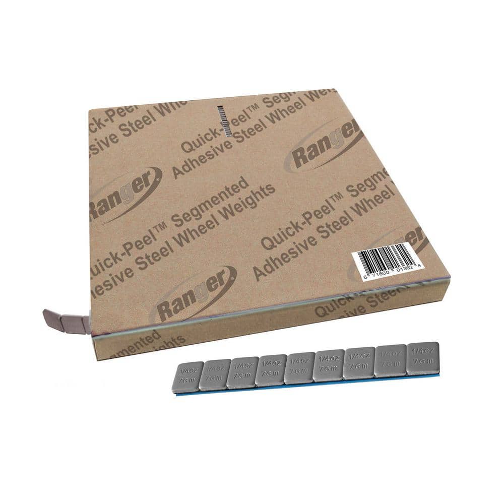 Adhesive Steel Wheel Weights, Silver, Sold as a Roll (700 pcs. - 0.25 oz. - 1/2 in. Wide) price history on PriceWatchPro