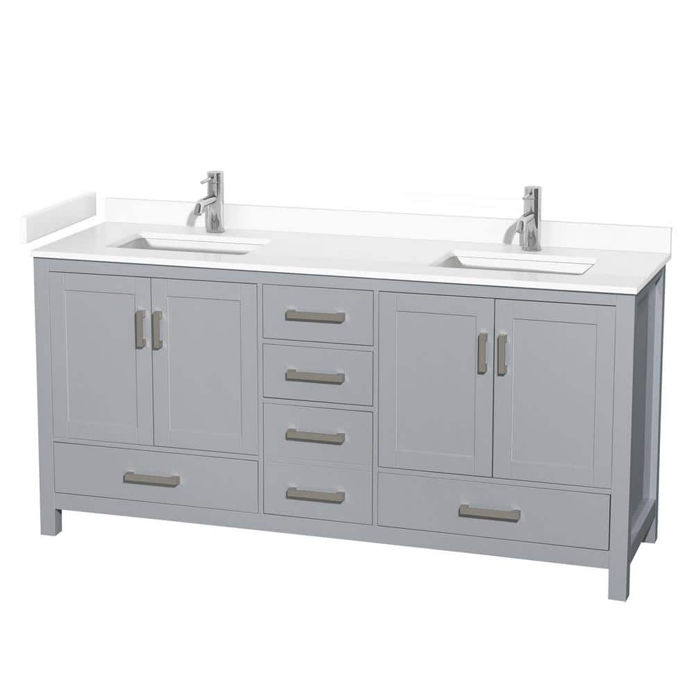 シェフィールド　ウェンディズニ Wyndham Collection Sheffield 72 in. W x 22 in. D Double Bath
