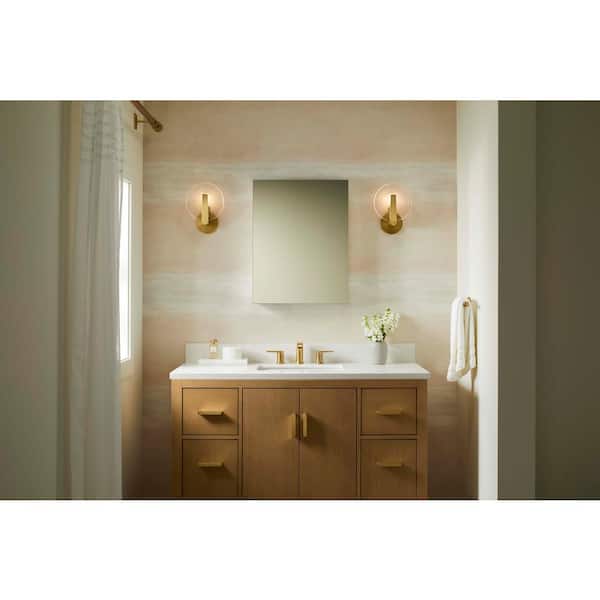 KOHLER Embark Premium Xl 15 in. W x 26 in. H Rectangular Medicine Cabinet with Mirror