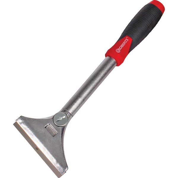 Roberts 4 in. Wide Floor and Wall Scraper and Stripper with 12 in. Handle