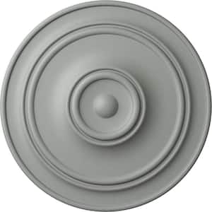 40-1/4" x 3-1/8" Small Classic Urethane Ceiling Medallion (Fits Canopies up to 10"), Primed White
