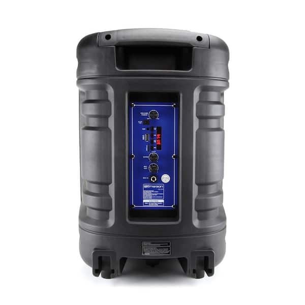 Emerson Portable 12 Bluetooth Party Speaker with Disco Lights