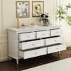 Satico 22.00 in. W x 12.00 in. D x 34.00 in. H MDF White 3-Drawer