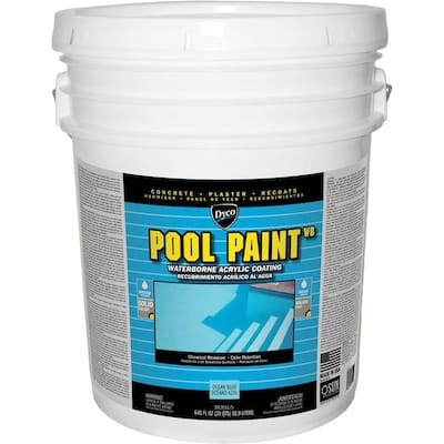 pool paint blue