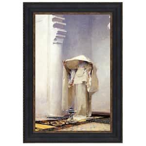 Smoke of Ambergris, 1880 by John Singer Sargent Framed Architecture Oil Painting Art Print 15.25 in. x 11.75 in.