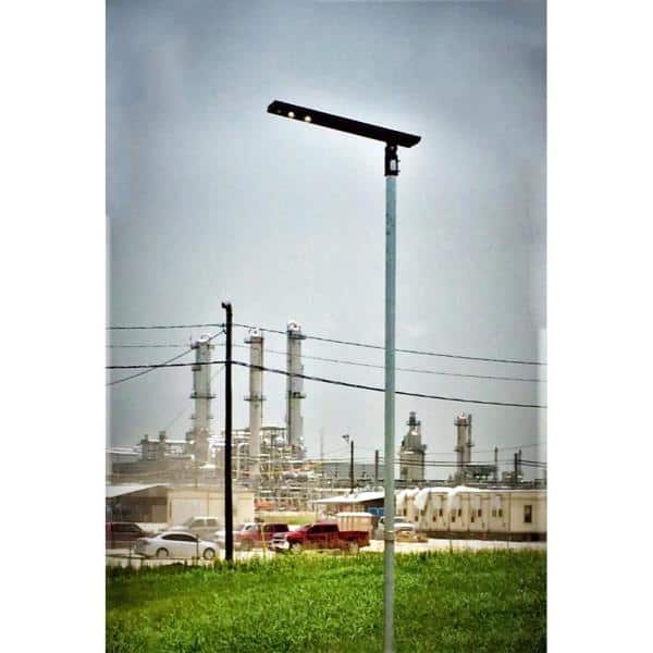 eLEDing AI SMART 3200 Lumens Brown Solar Power Motion Activated