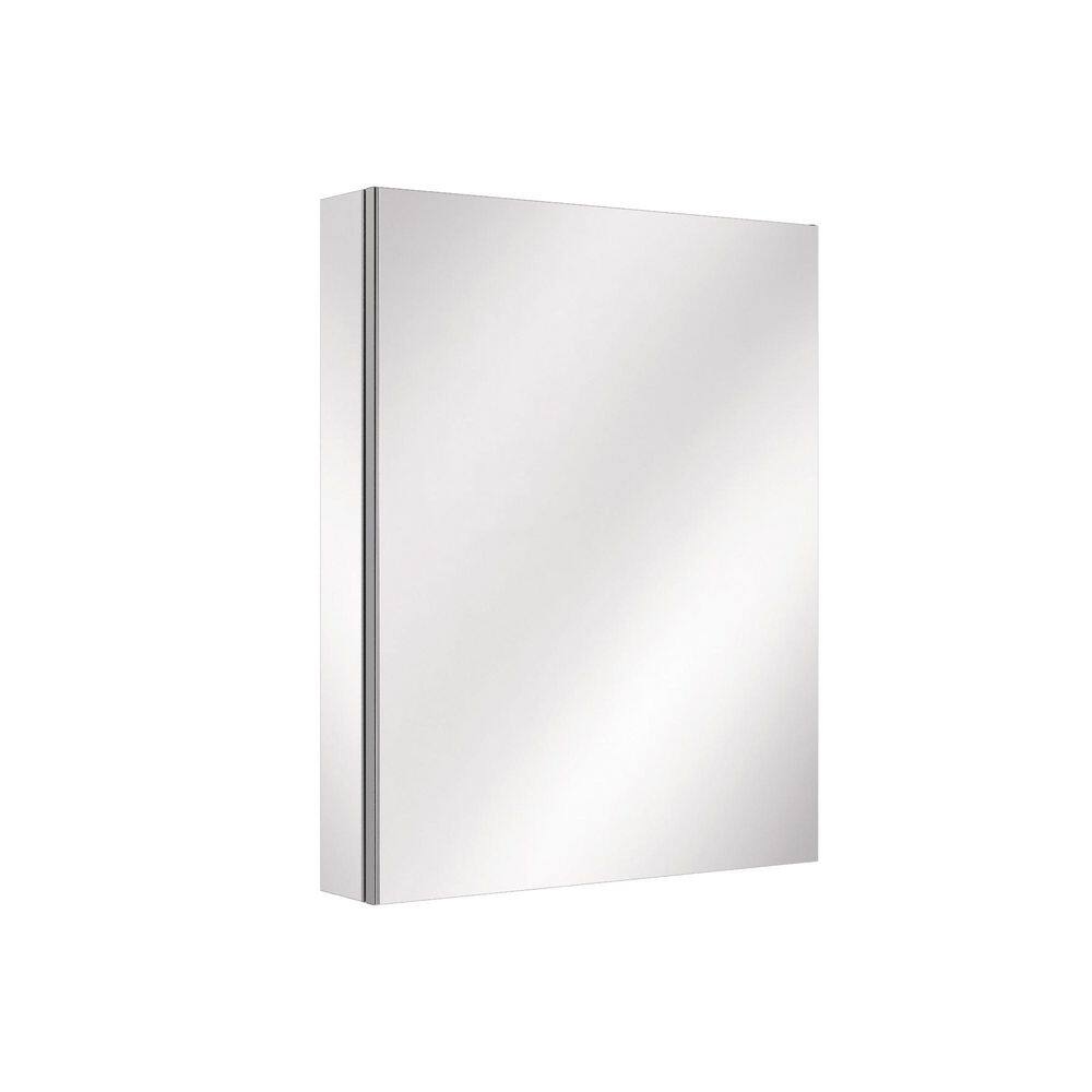 24 in. W x 30 in. H Rectangular Frameless Aluminum Medicine Cabinet with Mirror and Soft-Close Hinges price history on PriceWatchPro