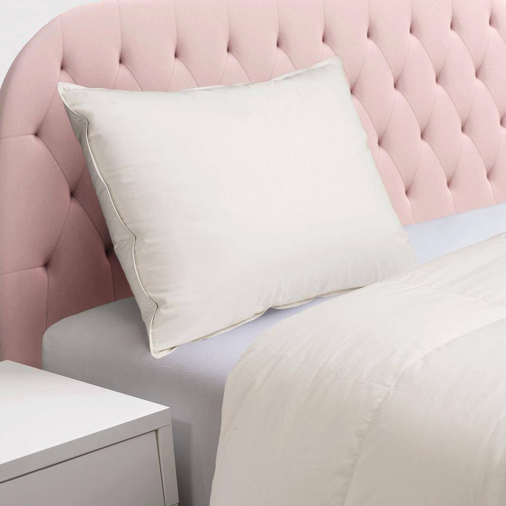Jumbo Organic Cotton Prime Feather Pillow