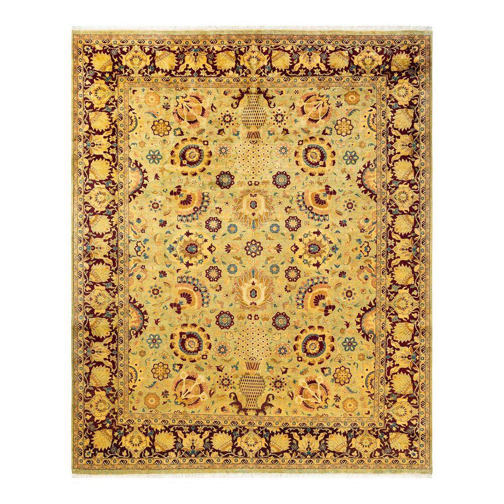 Mogul Green 8 ft. x 10 ft. Oriental Wool Indoor Area Rug price history on PriceWatchPro
