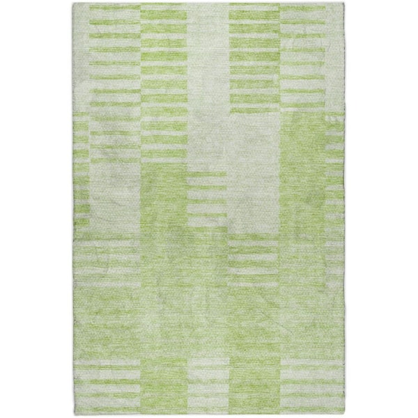 Dream Shag Premium Machine Washable Abstract ADS686 Pink 8 ft. x 10 ft. Area Rug
