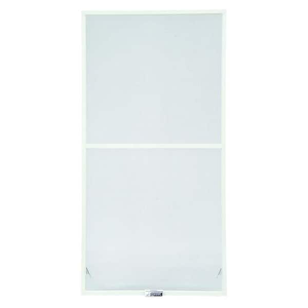 25-5/32 in. x 33-3/8 in. 200 Series White Aluminum Double-Hung Window Screen for Andersen Window Size 244DH2430