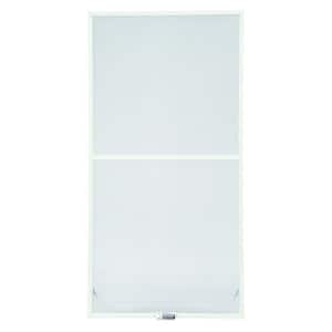 25-5/32 in. x 33-3/8 in. 200 Series White Aluminum Double-Hung Window Insect Screen