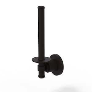 Washington Square Collection Upright Single Post Toilet Paper Holder in Oil Rubbed Bronze