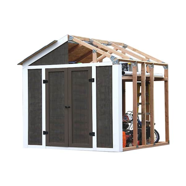 ShelterIT EZBUILDER 6 ft. - 14 ft. Width Storage Shed Garage