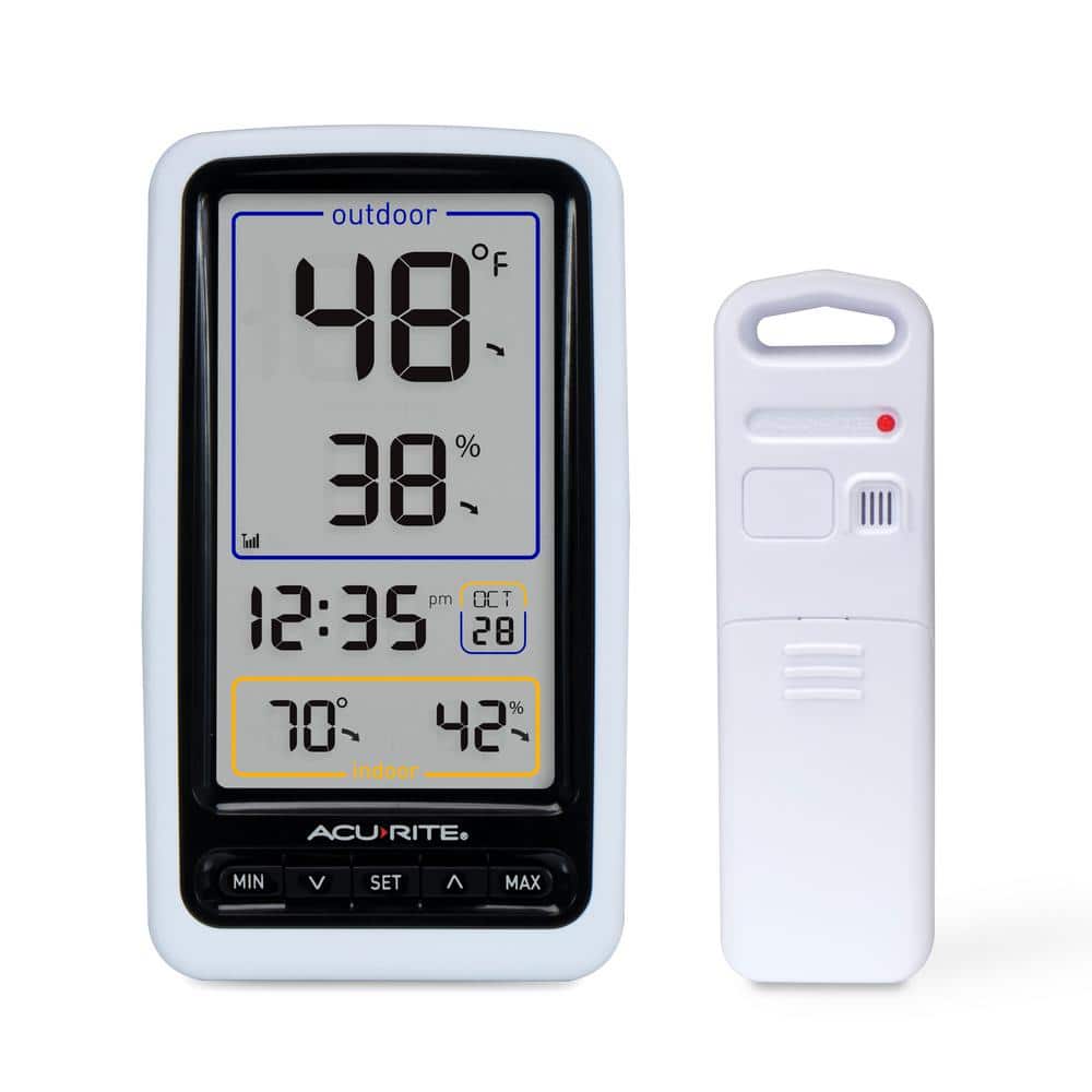 Acurite 01136M Wireless Thermometer with Indoor/Outdoor Temperature and Humidity