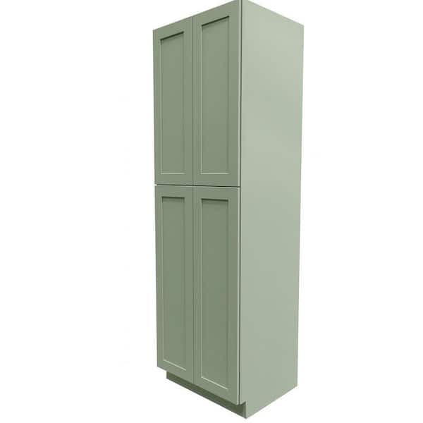 Plywell Shaker Assembled 36 in. W x 96 in. H x 24 in. D Tall
