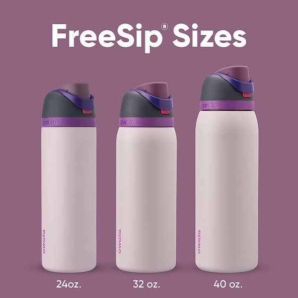Aoibox 40 oz. Dreamy Field Stainless Steel Insulated Water Bottle (Set of 1)