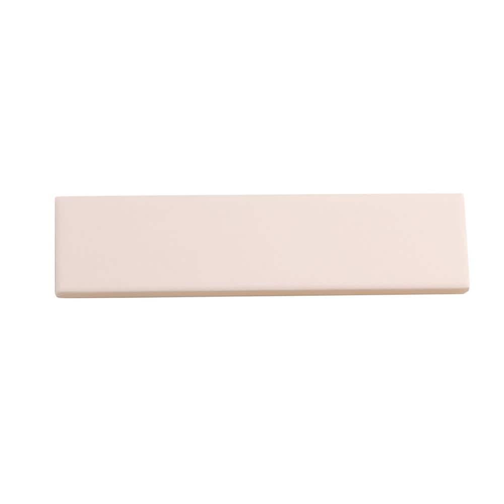 Matte Pink Ceramic Subway Tile 2" x 8"
