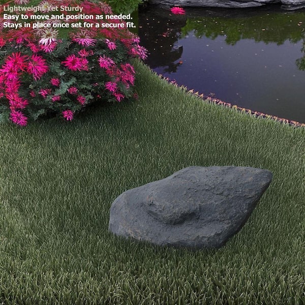Gardenised Fake Garden Rock Cover Decorative Natural Texture Faux Gardenised Fake Garden Rock Cover Decorative Natural Texture Faux