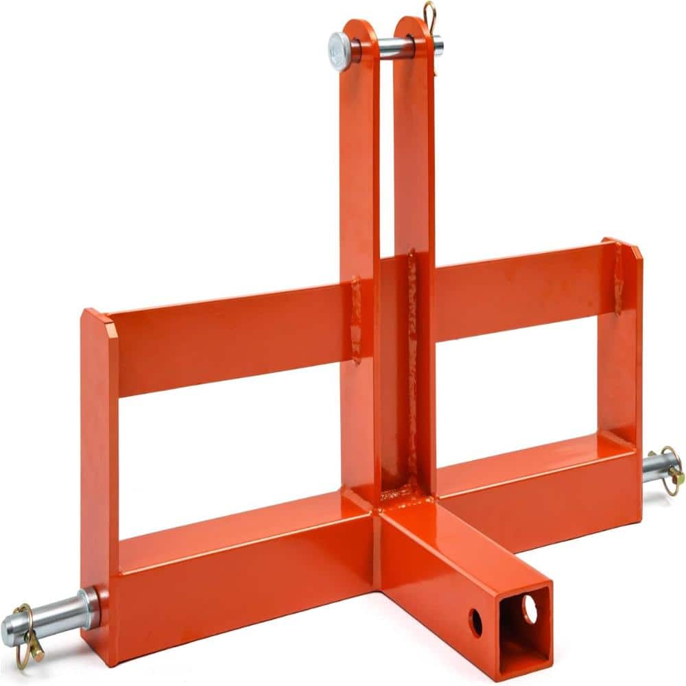"Heavy Duty 3-Point Quick Hitch Adapter for Category 1 Tractors, 2"" Receiver Drawbar with Suitcase Weight Brackets" price history on PriceWatchPro