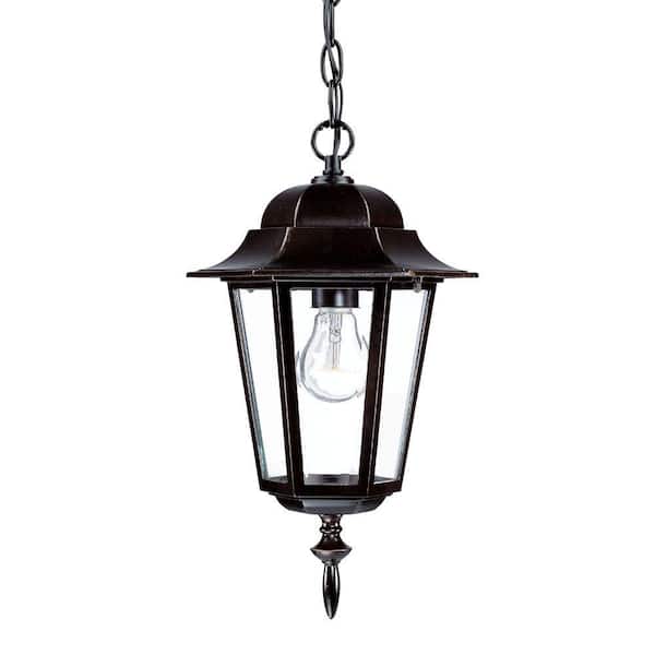 Acclaim Lighting Camelot Collection 1-Light Architectural Bronze Outdoor Hanging Lantern
