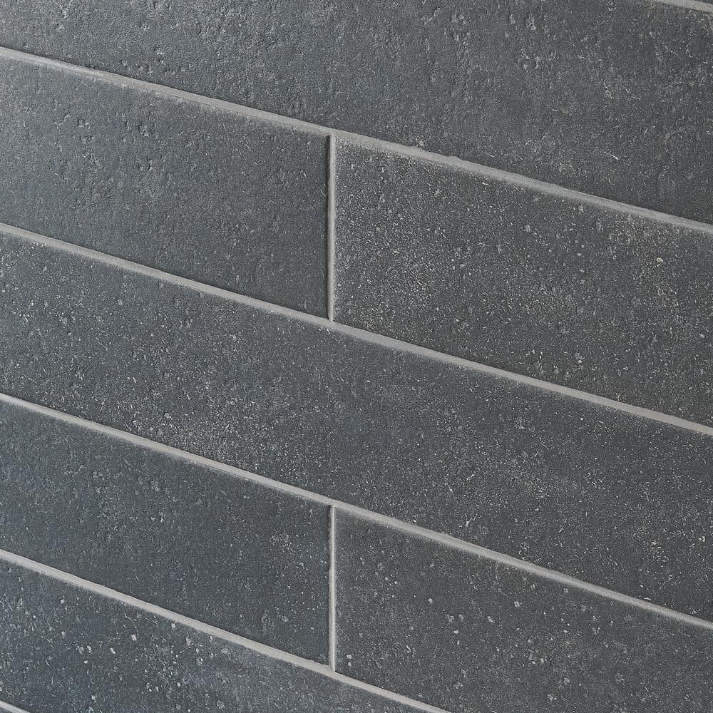 Lannister Matte Gray Porcelain Subway Tile 4" x 19"